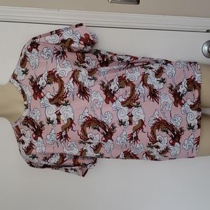 Knickerbocker Dragon Shirt Size XL
